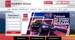 Desktop Screenshot of karmartnissan.com